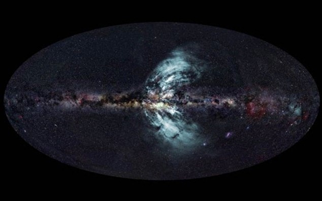 Les astronomiques geysers qui alimentent le champ magnétique de notre galaxie.