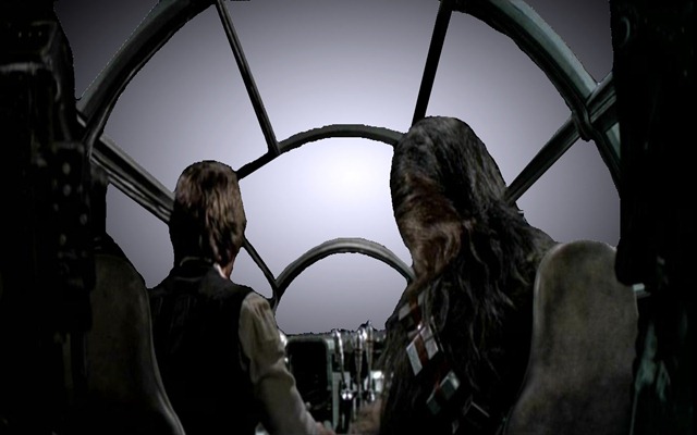 Voici ce que verraient réellement Han Solo et Chubaka s’ils tentaient d’atteindre la vitesse de la lumière.