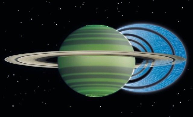 Ses anneaux font tomber l’eau sur Saturne