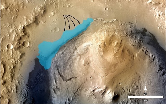Le Curiosity trouve des preuves d’un ancien lac d’eau douce sur Mars