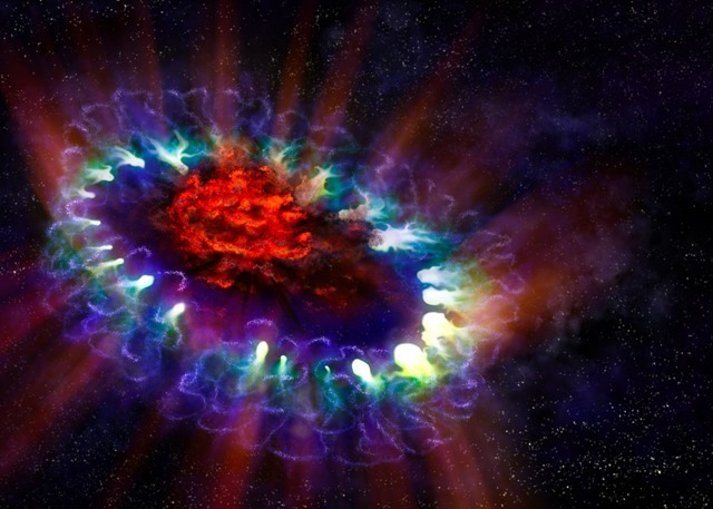 C’est au cœur des supernova qu’est produite la poussière qui nourrit les jeunes galaxies