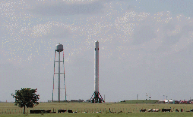 Des vaches ont été impressionnées par l’ascension et l’atterrissage de la fusée réutilisable de SpaceX