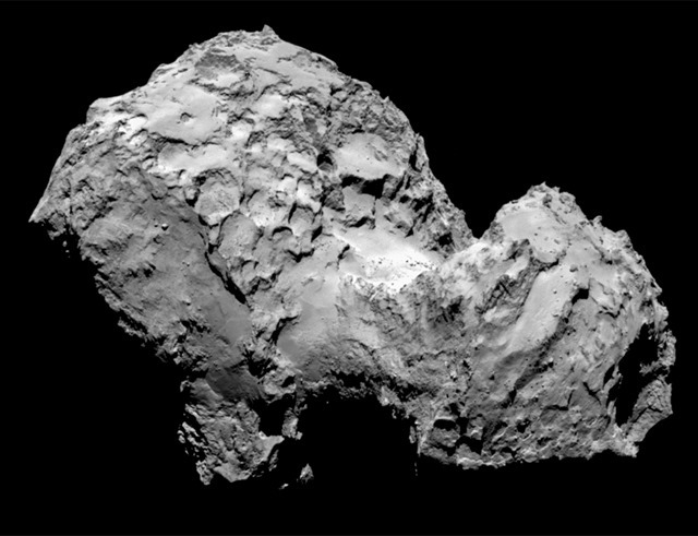 Cartes postales de l’espace : les photos de la rencontre de Rosetta avec son gros canard rugueux