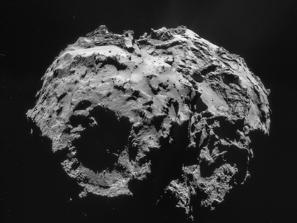 Des analyses de la sonde Rosetta suggèrent que ce sont des astéroïdes qui auraient fourni une partie de l’eau de la Terre