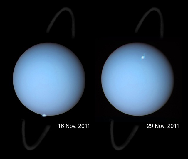 Des aurores polaires repérées pour la première fois sur Uranus.