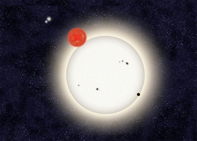 Méga-Tatooine : Des chasseurs de planètes amateurs ont trouvé une exoplanète accompagnée de 4 soleils.