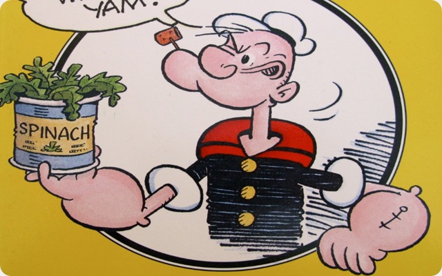 Popeye avait raison : tu veux des muscles, mange tes épinards !