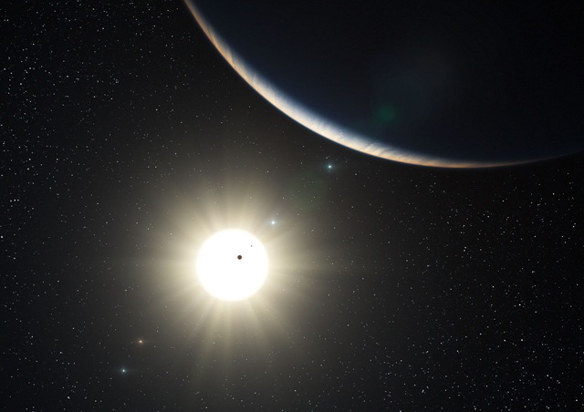 9 planètes tournent autour d’une étoile proche.