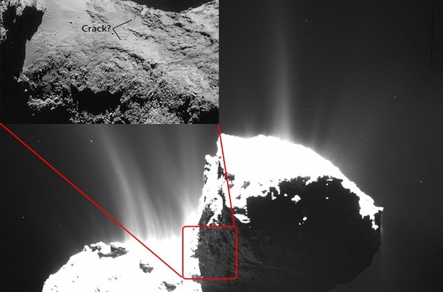 Rosetta : notre gros canard de l’espace va-t-il perdre sa tête ?