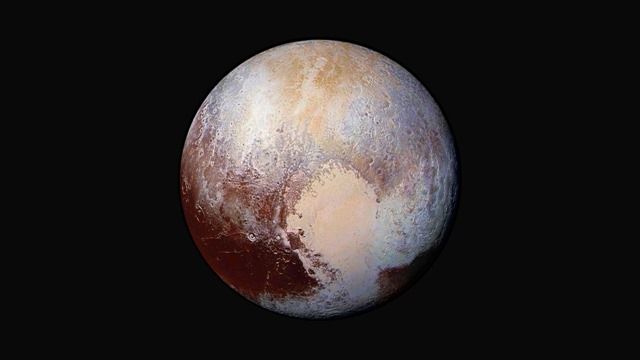 Vidéo : comme atterrir sur la surface de Pluton, mais cette fois-ci, en couleur !