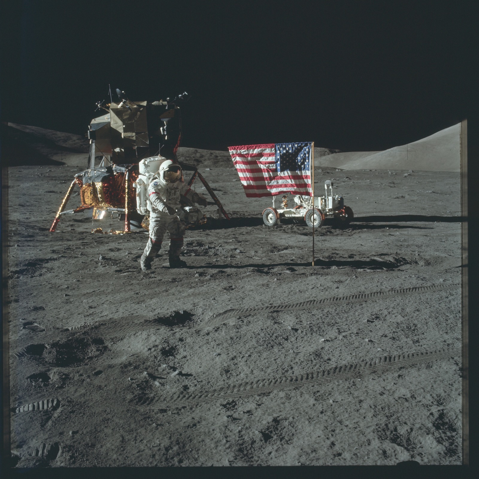 Des milliers de photos des missions lunaires du programme Apollo désormais disponibles sur Flickr
