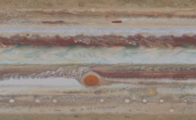 Des cartes globales et en ultras hautes définitions de Jupiter par Hubble (vidéo)