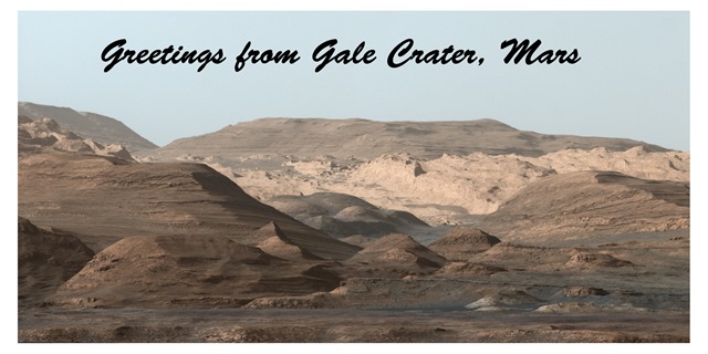 Une nouvelle carte postale de Mars révèle les prochaines destinations de l’astromobile Curiosity