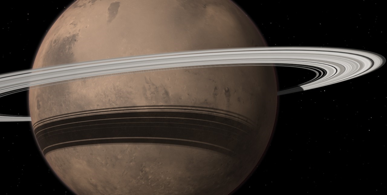 La lune Phobos offrira bien malgré elle des anneaux à sa planète Mars