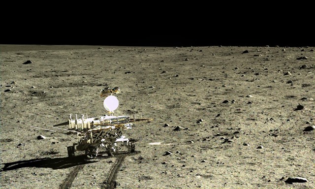 L’astromobile chinoise Yutu a découvert un nouveau type de roche sur la Lune