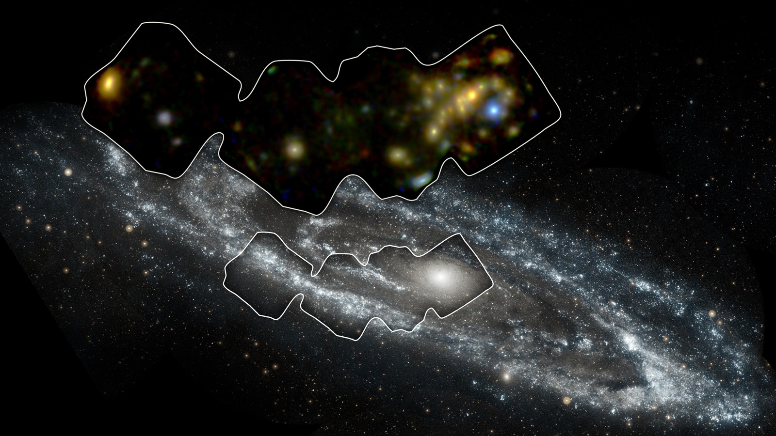 Un concentré de “binaires X” révélé au sein de la grande soeur de notre galaxie, Andromède