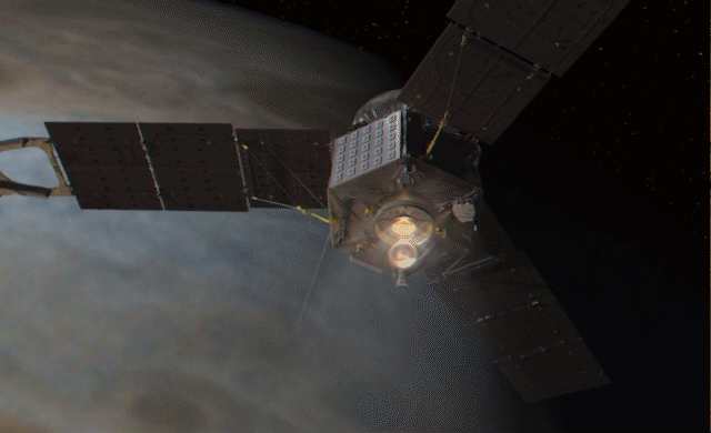 5 ans plus tard, la sonde Juno est enfin rentrée dans l’orbite de Jupiter