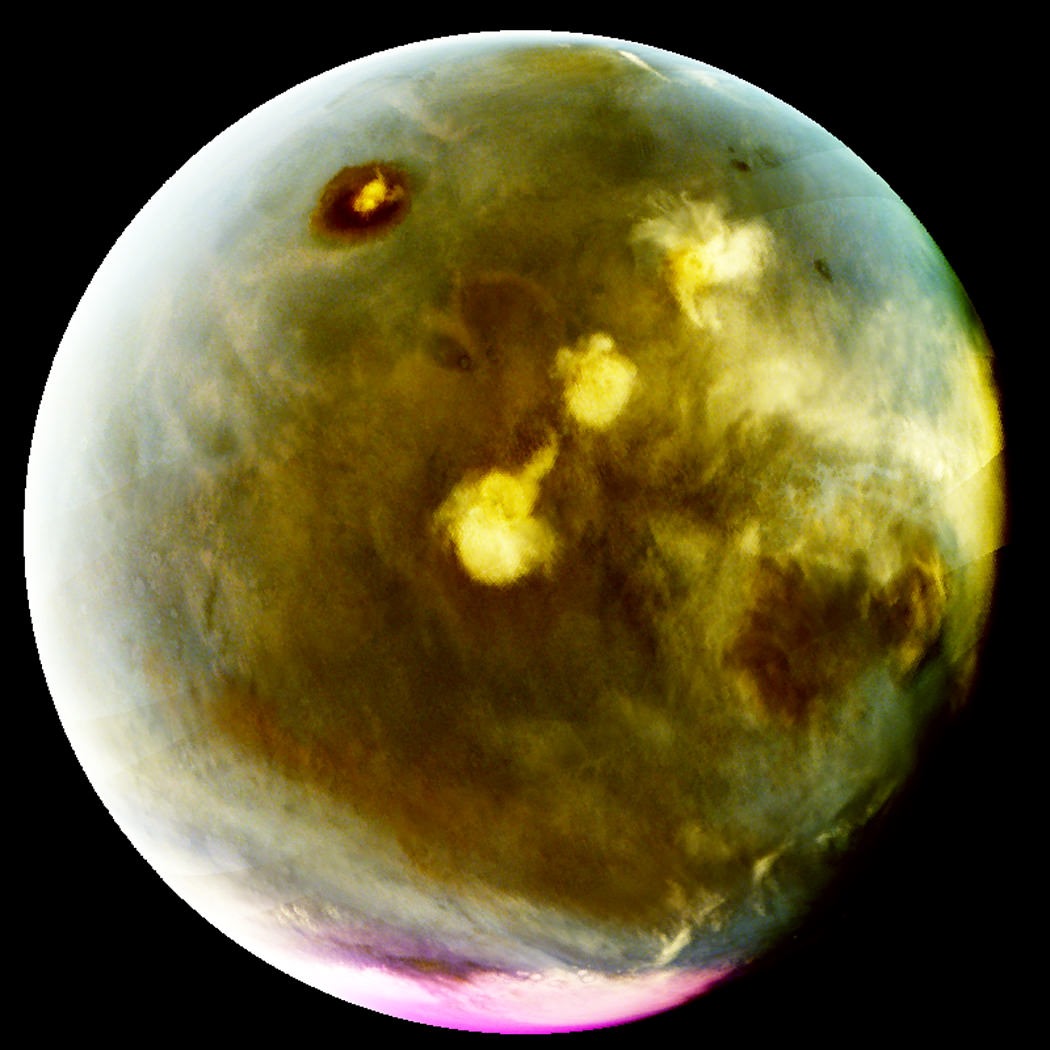 Mars révélé des secrets sous ses lueurs ultraviolettes