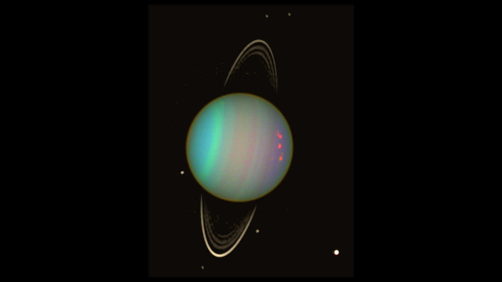 Des sillages dans les anneaux d’Uranus révèlent la présence de deux nouvelles lunes