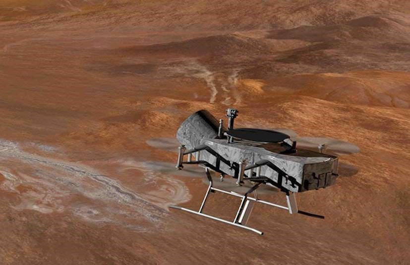 Ce drone pourrait explorer le mystérieux océan de la lune de Saturne, Titan