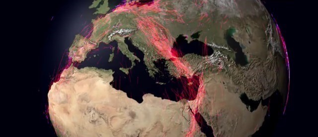 Vidéo : visualiser la migration de 150 espèces animales à travers le globe