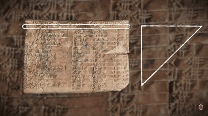 Cette petite tablette repousse la découverte de la trigonométrie de 1000 ans