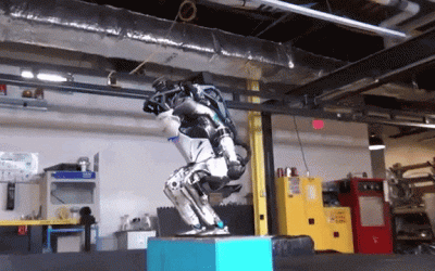 Le robot Atlas s’entraine apparemment pour les Jeux Olympiques
