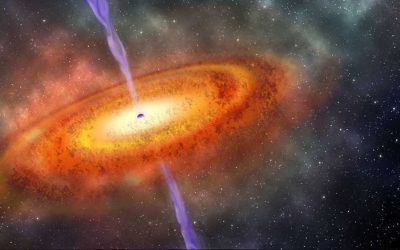 Un étrange objet masqué par la poussière pourrait être le précurseur d’un trou noir supermassif