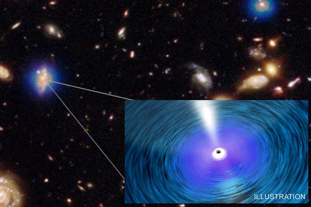 Les trous noirs ultramassifs sont bien plus gros et ils ont bien plus faim que les autres