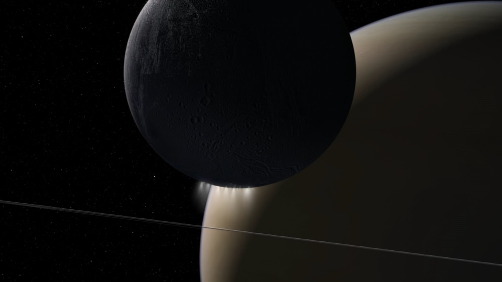 Une étrange musique plasmique voyage de Saturne à sa lune Encelade