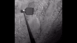 Un satellite expérimental a réussi à utiliser un harpon visant à piéger des débris spatiaux