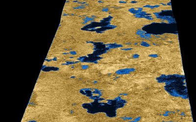 Sur les lacs de méthane qui recouvrent la lune de Saturne, Titan