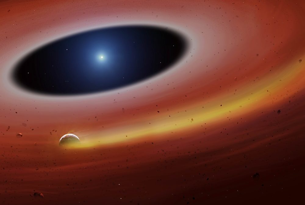 Les restes d’une planète en orbite autour d`une étoile mourante donnent un aperçu du sombre destin de notre système solaire