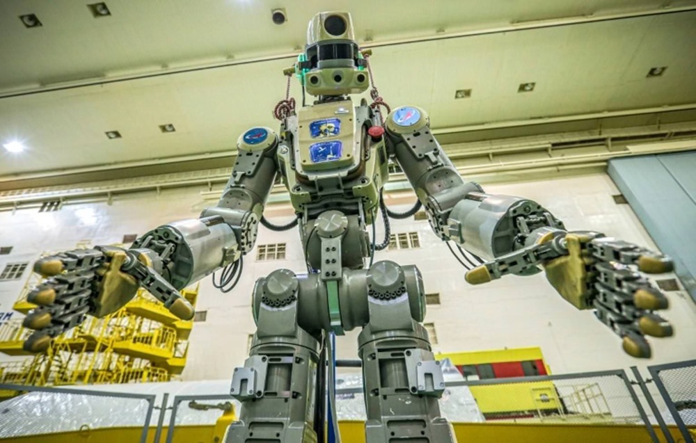 Avec beaucoup de retard, le robot russe FEDOR a enfin débarqué à bord de la Station Spatiale internationale