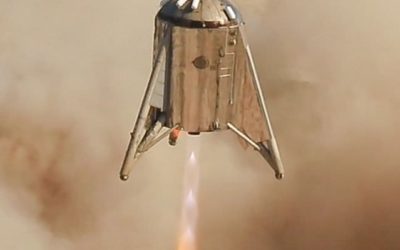Deuxième test réussi pour le modèle de la fusée de SpaceX qui devrait partir et revenir de Mars