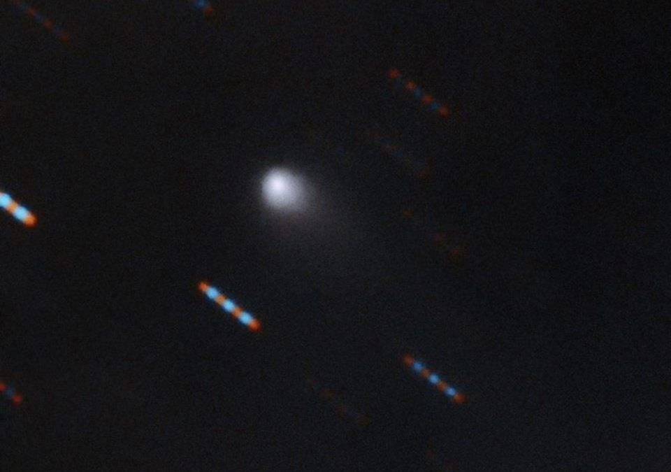 Visiteur interstellaire : image couleur de la toute première comète en provenance de l’extérieur du système solaire