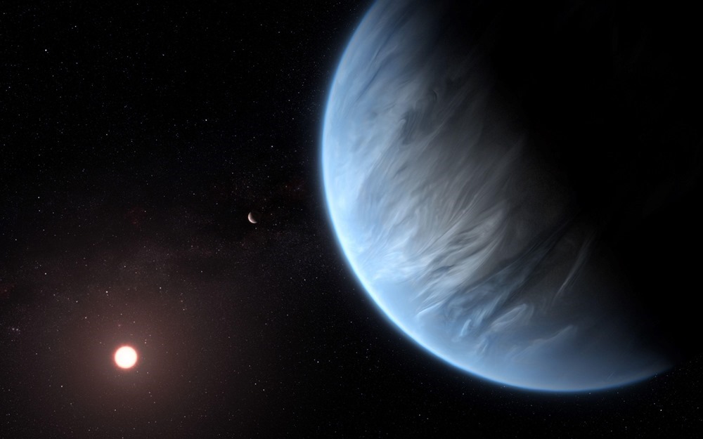Pour la première fois, de l’eau a été détectée dans l’atmosphère d’une exoplanète rocheuse située dans la zone habitable de son étoile