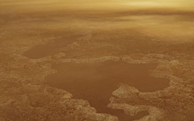 D’énormes explosions souterraines pourraient avoir formé des lacs sur la lune de Saturne, Titan