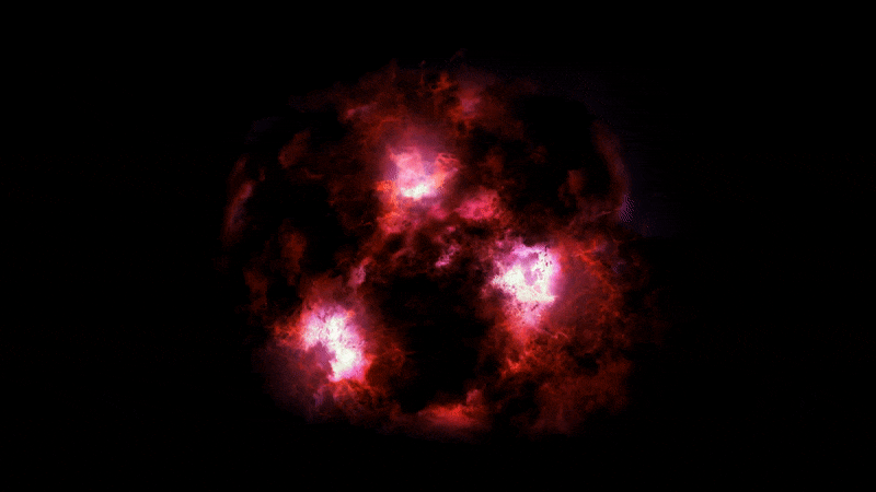 Cette galaxie monstrueusement géante représente le “Yéti cosmique” de l’aube de l’Univers