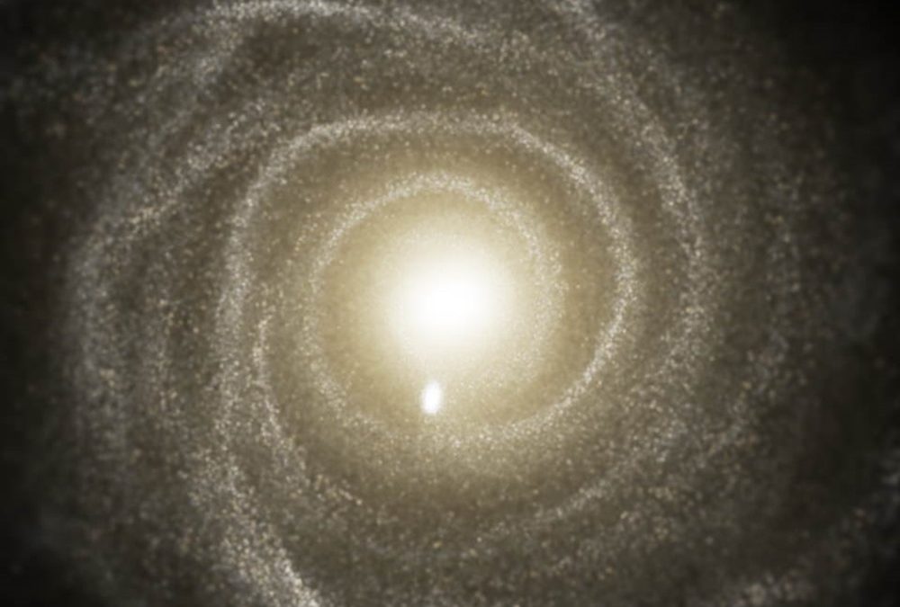 Admirez une simulation former une galaxie sur 13 milliards d’années