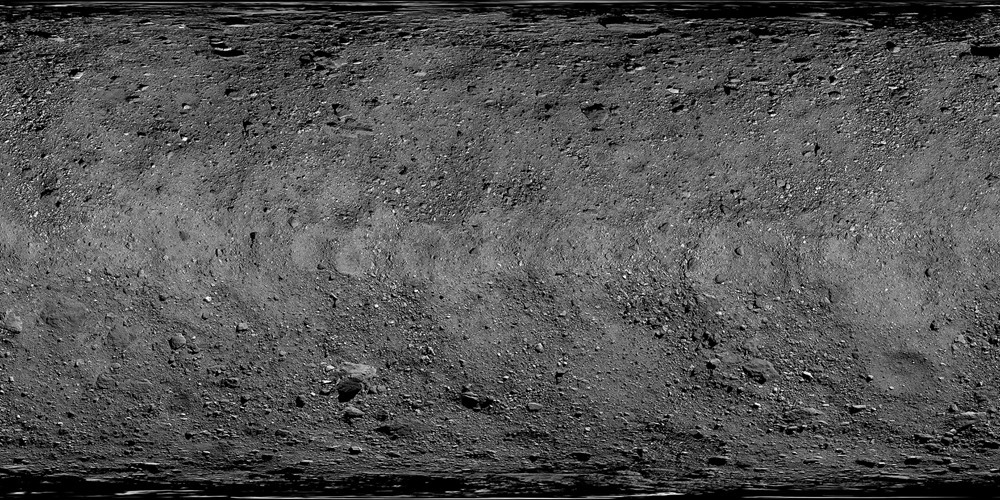 Image à la plus haute résolution jamais obtenue d’un corps planétaire : une carte de l’astéroïde Bennu pour le prochain atterrissage de la sonde OSIRIS-REx