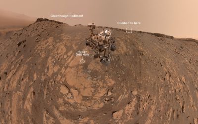 Isolation martienne : le Curiosity se prend en photo pour marquer un nouveau record dans son périple martien