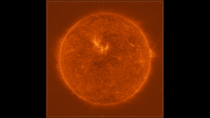 Des images sans précédent de flux de plasma émergeant de l’atmosphère du soleil