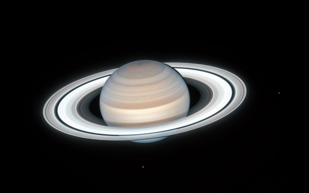 Par le télescope spatial Hubble : une nouvelle image de l’été sur l’hémisphère nord de Saturne