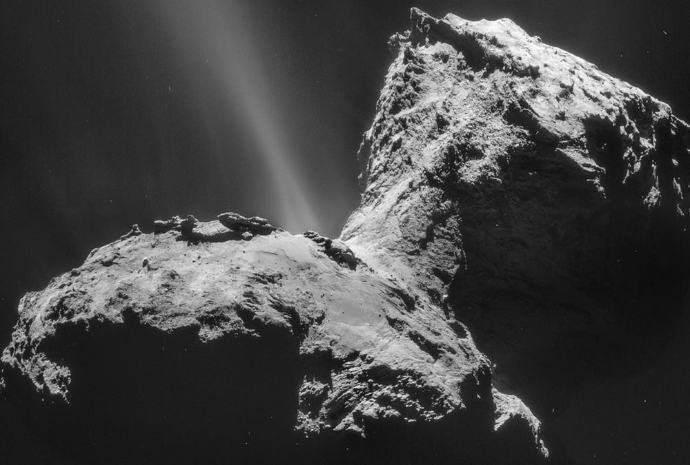 Étonnamment, les comètes peuvent aussi générer des aurores dans la lumière ultraviolette