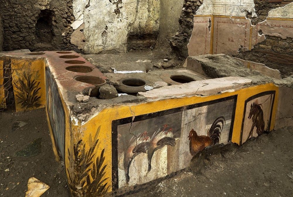 Un commerce romain de restauration rapide révèle les gouts alimentaires des malheureux habitants de Pompéi