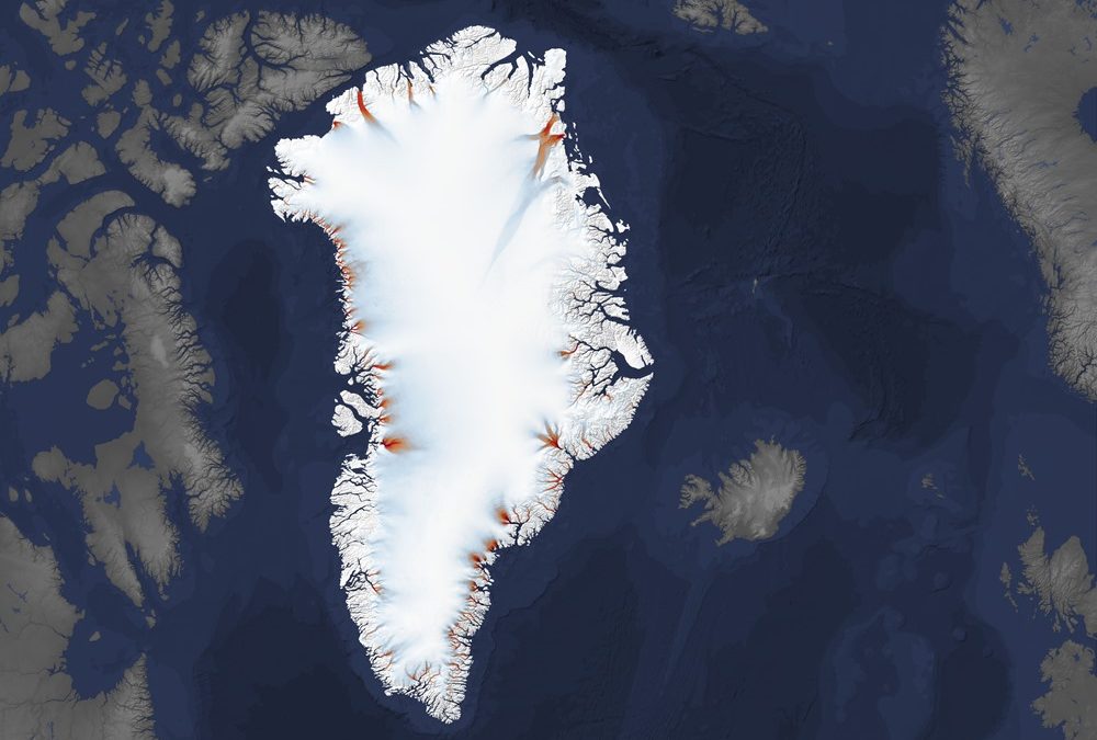Les calottes glaciaires du Groenland fondent aux quatre coins de l’île