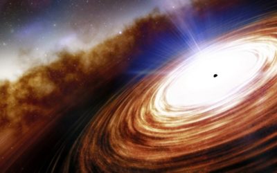 Le Quasar le plus éloigné découvert nous éclaire sur la manière dont les trous noirs supermassifs se développent