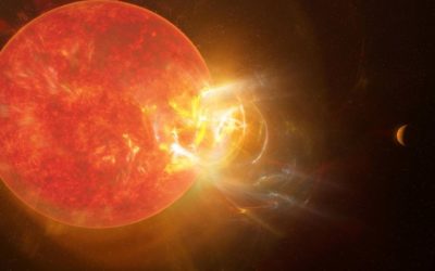 L’étoile Proxima Centauri produit d’énormes éruptions stellaires, avec d’importantes répercussions sur la présence hypothétique d’une vie extraterrestre sur une ses planètes