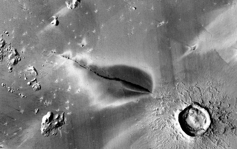 Pas totalement morte : des volcans sur Mars pourraient encore être actifs